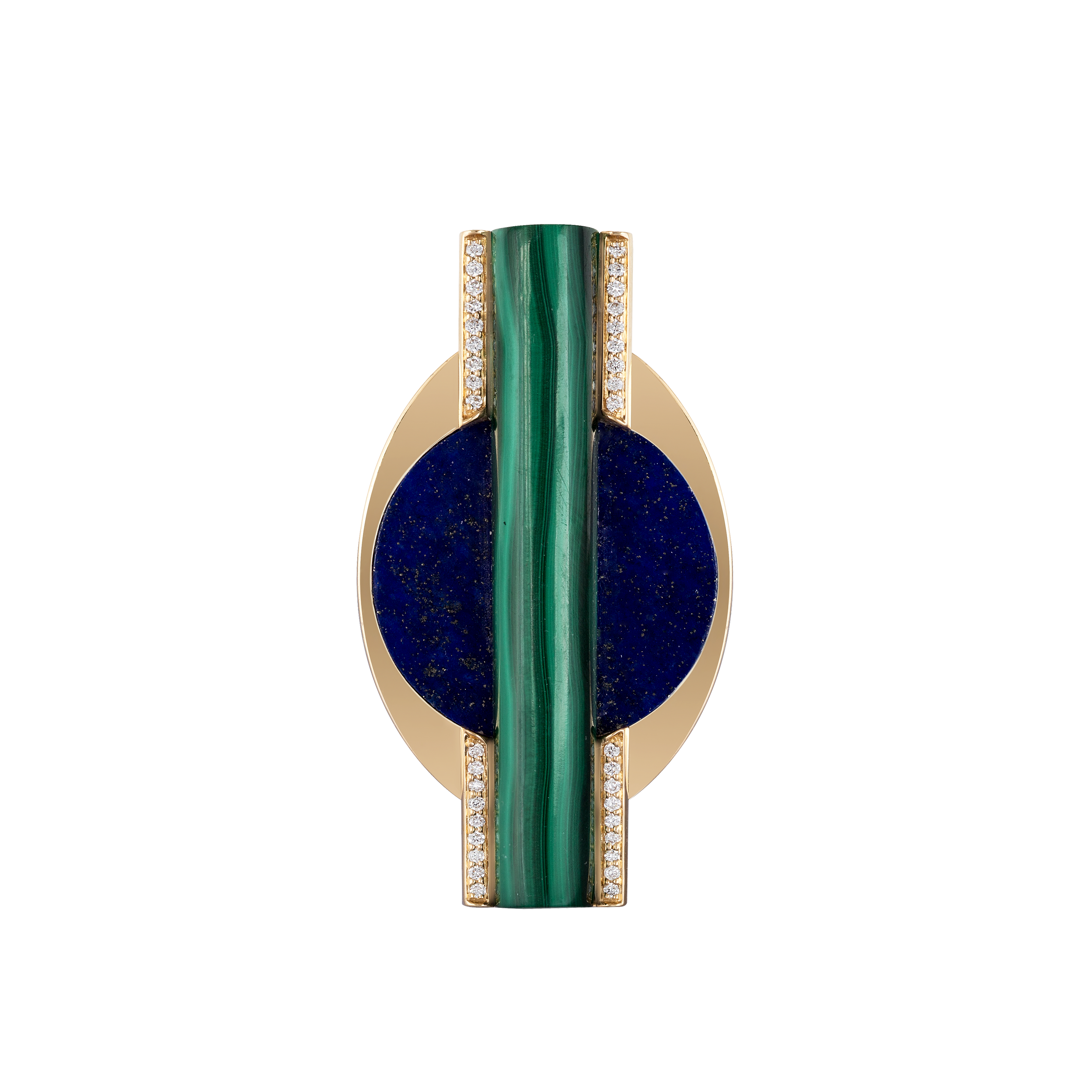 Tropicalia Ring in 18K yellow gold with VS-G diamonds